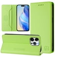 thumbnail image 1 of Compatible with iPhone 16 Pro Max Wallet Case, PU Leather Flip Case with RFID Blocking Card Slots, Kickstand Slim Fit Magnetic Wireless Charging Phone Cover for iPhone 16 Pro Max, Green, 1 of 11