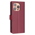 thumbnail image 1 of Compatible With iPhone 16 Pro Wallet Case,PU Leather Flip Folding Kickstand,With [RFID Blocking] Card Holder,Magnetic Closure,Shockproof Anti-fall Rugged Phone Case Cover,Red, 1 of 9