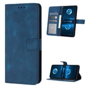 Compatible with iPhone 16 Wallet Case, 2 Wrist Strap and PU Leather Flip Card Holder Stand Magnetic Full Body Protection Mobile Phone Case Cover for iPhone 16, Blue