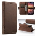 thumbnail image 1 of Compatible with iPhone 16, Wallet Case with Magsafe PU Leather Card Slots & Cash Pocket Magnetic Closure Kickstand Function Flip Phone Case Cover for iPhone 16, Brown, 1 of 8