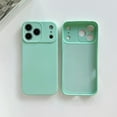 thumbnail image 1 of Compatible for iPhone 17 Pro Case, Shockproof Liquid Silicone Phone Case with Soft Anti-Scratches Microfiber Lining, Full Body Anti-Drop Slim Thin Case for iPhone 17 Pro, Lightcyan, 1 of 12