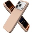 thumbnail image 1 of Compatible with iPhone 17 Pro Case, Slim Liquid Silicone 4 Layers Full Covered Soft Gel Rubber Shockproof Protective Phone Case with Anti-Scratch Microfiber Lining-Nude Taupe, 1 of 13