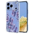 thumbnail image 1 of Compatible with iPhone 17 Pro Max Case Clear with Flower Design, Cute Soft Silicone TPU Floral Aesthetic Women Girls Transparent Protective Shockproof Anti-Scratch Anti-Yellow Phone Cover, E, 1 of 7