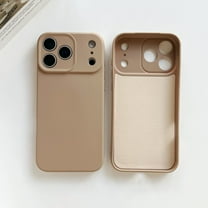 Compatible for iPhone 17 Pro Max Case, Shockproof Liquid Silicone Phone Case with Soft Anti-Scratches Microfiber Lining, Full Body Anti-Drop Slim Thin Case for iPhone 17 Pro Max, Desertgold