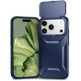 thumbnail image 1 of Compatible with iPhone 17 Pro Phone Case,With Sliding Camera Cover,2-in-1 Heavy Duty Design,Rugged Non-Slip Shockproof Anti-Scratch Protection Anti-fall Durable Phone Case,Blue, 1 of 7