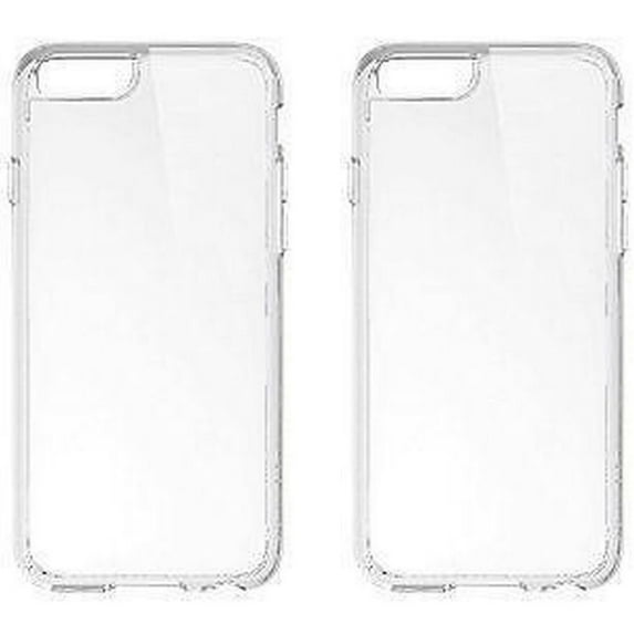 Compatible with iPhone 6s, Waterproof, Shockproof, Unbreakable, Waterstain resistant, SandProof Snowproof Full Body Protective Cover Designed Pouch 4.7" - Clear White, 2 Cases