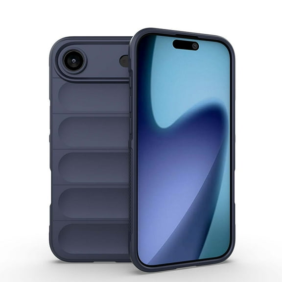 Compatible with iPhone Air Phone Case,Soft TPU Anti-falll Protection,Ultra Slim Shockproof Anti-Scratch Protection Lightweight Non-Slip Rugged Durable Thin Fit Phone Case,Darkblue