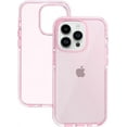 thumbnail image 1 of Compatible with iPhone Case,Crystal Clear [Not Yellowing][ Drop Protection] Camera Lens Protection Soft Shockproof Cover Phone Case (Pink,iPhone 14 Pro), 1 of 7