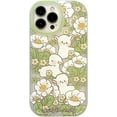 thumbnail image 1 of Compatible with iPhone Case,Cute Kawaii Sheep Lamb Spring Flower Floral Camera Lens Protection Clear Soft Shockproof Cover Phone Case (Clear,iPhone 12 Pro Max), 1 of 6