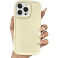 thumbnail image 1 of Compatible with iPhone Case,Cute Matte Liquid Silicone [ Drop & Camera Protection][Compatible with Wireless Charging] Shockproof Cover Phone Case (White,iPhone 11 Pro Max), 1 of 8