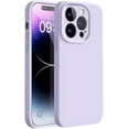 thumbnail image 1 of Compatible with iPhone Case,[ Drop & Camera Lens Protection] Soft Liquid Silicone [Microfiber Lining] Shockproof Cover Phone Case (Purple,iPhone 11 Pro Max), 1 of 6