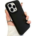 thumbnail image 1 of Compatible with iPhone Case,Liquid Silicone Gel Rubber Anti-Scratch Microfiber Lining Camera Lens Drop Protection Flexible Shockproof Cover Phone Case (Black,iPhone 14), 1 of 6