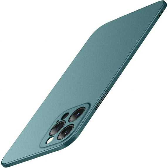 Compatible with iPhone Case,Luxury Matte Hard PC Slim Fit Ultra Thin Lightweight Camera Lens Protection Soft Shockproof Cover Phone Case (Green,iPhone Xs Max)