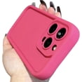 thumbnail image 1 of Compatible with iPhone Case,Matte Liquid Silicone [Silky and Soft Touch] [ Drop Protection] Camera Lens Protection Soft Shockproof Cover Phone Case (Pink,iPhone 14 Pro), 1 of 6
