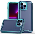 thumbnail image 1 of Compatible with iPhone Case,Rugged Heavy Duty [Compatible with Wireless Charging][ Drop Protection] Soft Shockproof Cover Phone Case (Blue,iPhone 15 Plus), 1 of 8