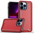 thumbnail image 1 of Compatible with iPhone Case,Rugged Heavy Duty [Compatible with Wireless Charging][ Drop Protection] Soft Shockproof Cover Phone Case (Red,iPhone 11 Pro Max), 1 of 8