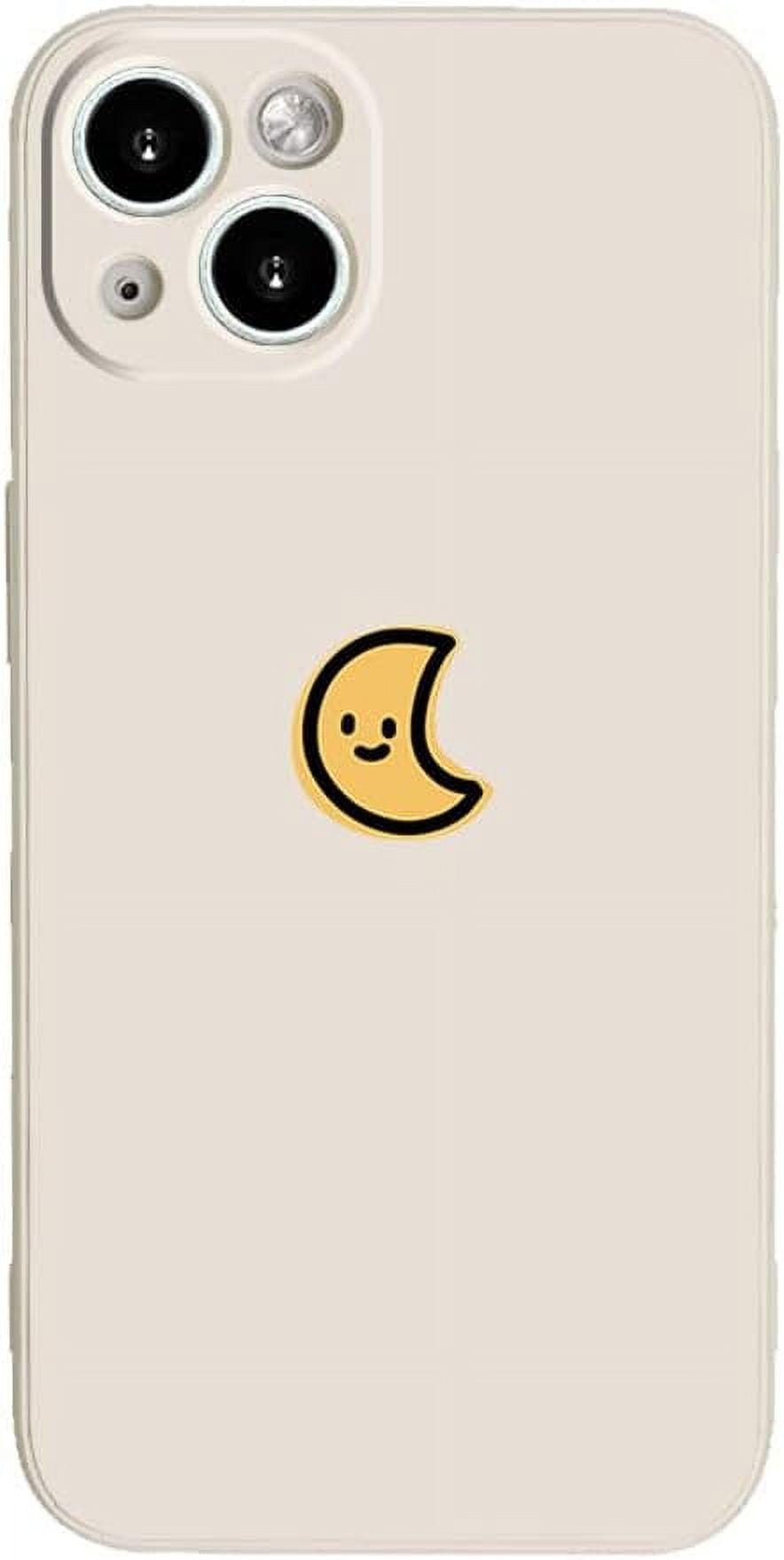 Compatible with iPhone Case,Silicone Cute Couple Matching Cartoon Sun