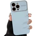 thumbnail image 1 of Compatible with iPhone Case,[Silky and Soft Touch] Liquid Silicone,[Large Viewport Design & Camera Lens Protection] Soft Shockproof Cover Phone Case (Blue,iPhone 12), 1 of 7