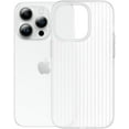 thumbnail image 1 of Compatible with iPhone Case,Ultra Thin Wave Stripe Pattern Matte Translucent [ Drop Protection] Full Body Protection Soft Shockproof Cover Phone Case (Clear,iPhone 13 Pro Max), 1 of 8