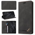 thumbnail image 1 of Compatible with iPhone XR Wallet Case with Card Holder,Women Men RFID Blocking PU Leather Vintage Folio Kickstand Flip Retro TPU Protective Credit Card Slots Phone Case,Black, 1 of 9