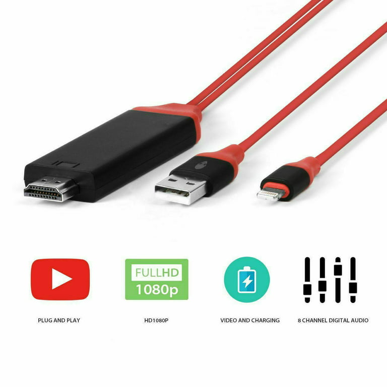 USB C to HDMI Cable for iPad to HDMI Adapter for TV USB-C to HDMI Adapter  Cable for Phone to TV Adapter Android Type C to HDMI for iPad to TV HDMI