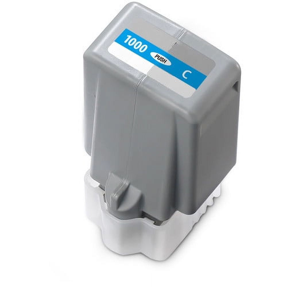 Compatible inkjet cartridge for Canon PFI-1000C - cyan