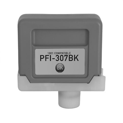Compatible inkjet cartridge for Canon PFI-307BK - black