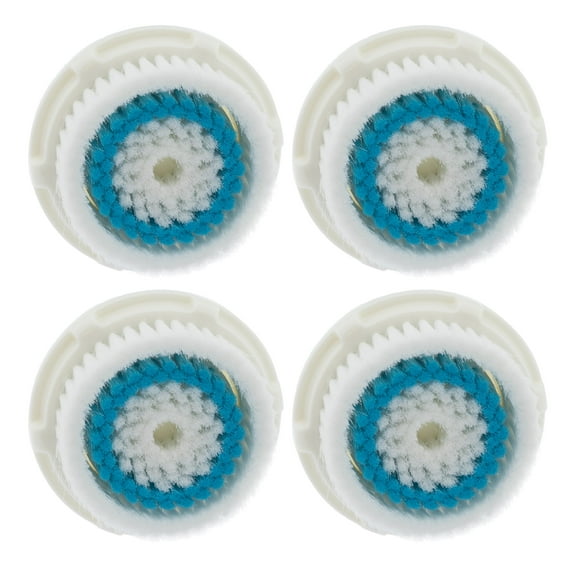 Compatible replacement face cleaning brush head (4-piece)