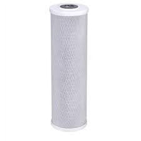 Compatible to Crystal Quest CQE-RC-04000 5-Micron Carbon Block Filter by CFS