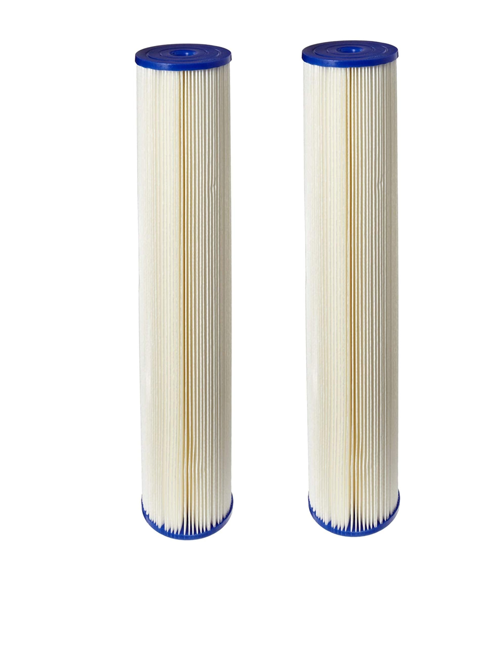 Compatible to ECP20-20BB 255495-43 Pleated Cellulose Polyester Filter Cartridge, 20" x 4-1/2" 2