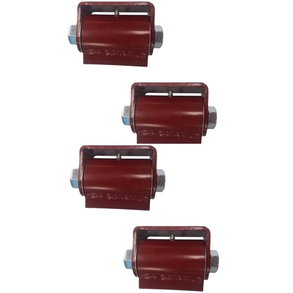 Compatible to Guardian Gate Hinge Flat Mount Driveway Heavy Duty - Both Sides Flat Prime Coated Steel Weld Dual Gates 4PCS