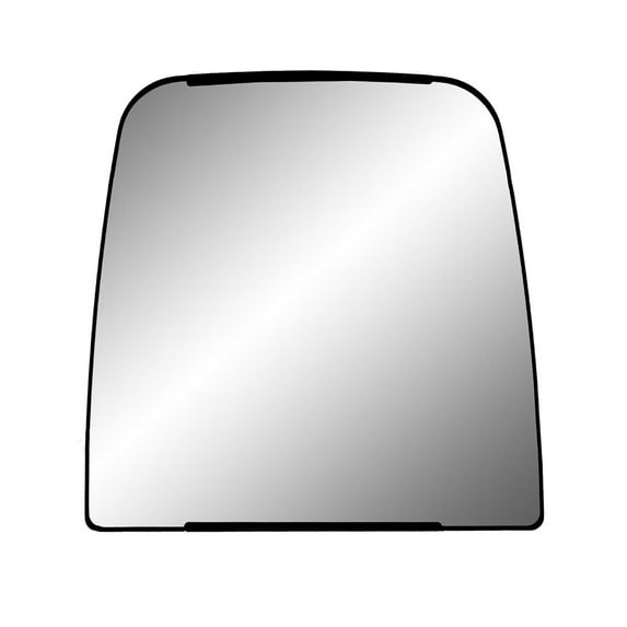 Compatible with 02-20 Chevrolet Express - GMC Savana Upper Mirror Glass with Rear Backing Plate Driver or Passenger