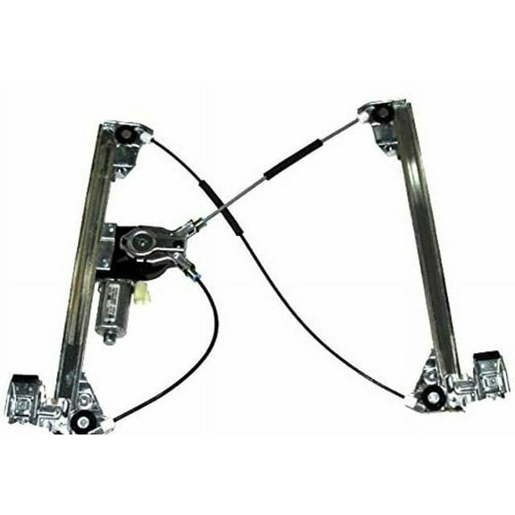 Compatible with 03-09 Hummer H2 Left Driver Front Window Motor Regulator w/Out Auto Down