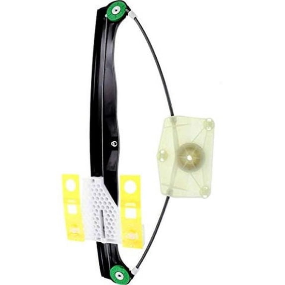Compatible with 06-13 Audi A3, A3 Quattro Rear Pass Window Regulator w/out Motor
