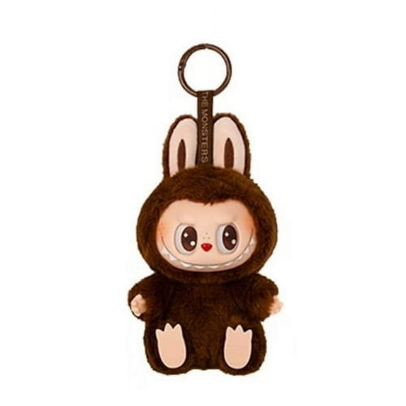 Compatible with 2.0 LA*Bu^bu Plush Keychain, Cute Anime Backpack Charm, Perfect Gift for Doll Fans