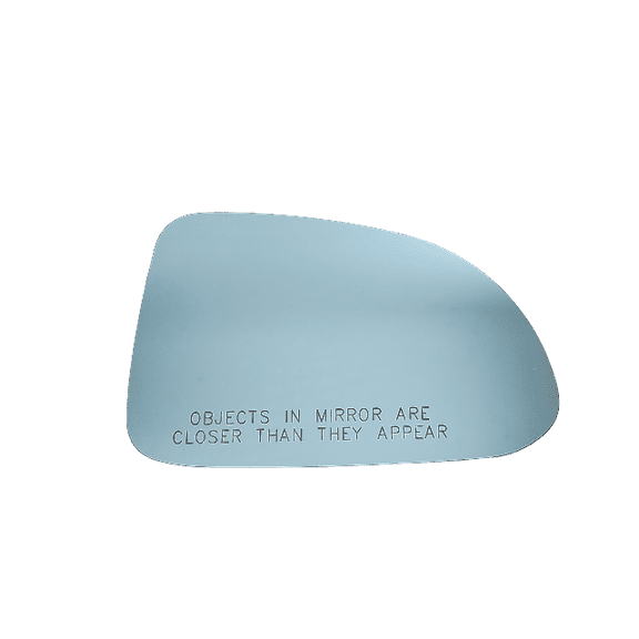 Compatible with 2000-2009 S2000 Passenger Side Blue Mirror Glass Lens No Rear Mount W/ Adhesive Pads