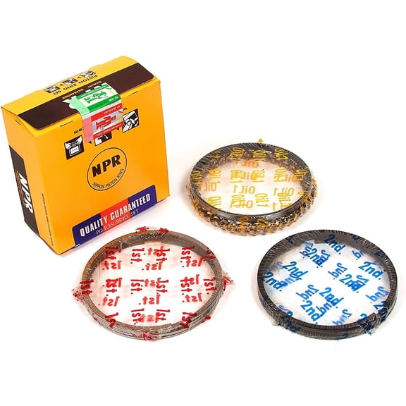 Compatible with 2005-11 Chevy GMC Pontiac 6.0L 6.0 Vortec Corvette Yukon Sierra NPR Piston Ring Set. For STD 4.00 Bore diameter.