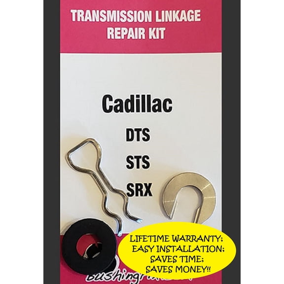 Compatible with 2007-2011 Cadillac STS-V OE Replacement Bushing for Shift Linkage SR1KIT