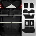 thumbnail image 1 of Compatible with 2016-2025 Dodge Durango 7 Seats Floor Mats Cargo Mat Trunk Liner, 1 of 7