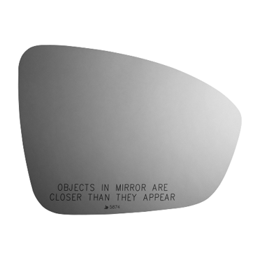 Burco Replacement Passenger Side Mirror Glass For 2020–2023 Nissan Sentra – Clear, Drop-In Fit