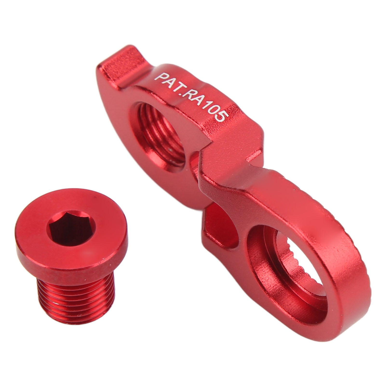 Compatible with 4052T Cassettes, Mountain Bikes, Red Aluminum Bike