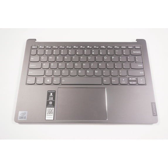 Compatible with AM1GW000J30 Replacement for AM1GW000J30 Lenovo US Palmrest Keyboard Iron Gray