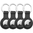 thumbnail image 1 of Compatible with AirTag Case Keychain Air Tag Holder Silicone AirTags Key Ring Cases Tags Chain Apple GPS Item Finders Accessories 4 Pack, 1 of 13