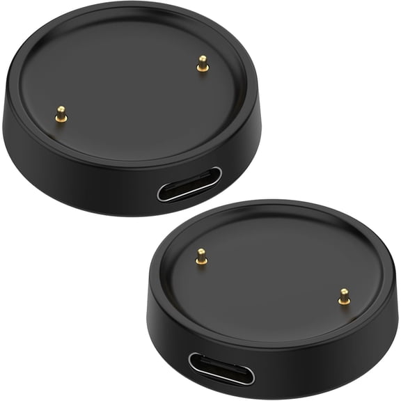 Compatible with Amazfit Bip 6 Charger, Type-C Dock Charger Replacement Charging Base for Amazfit Active 2/Active 2 Square Smartwatch Accessories