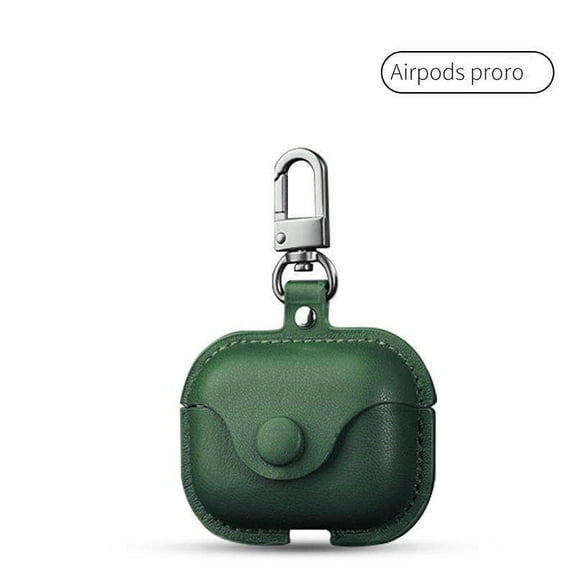 Compatible with Apple, Bluetooth Headset Shell 3rd Generation Leather Case Protective Cover Anti-Fall Storage Box