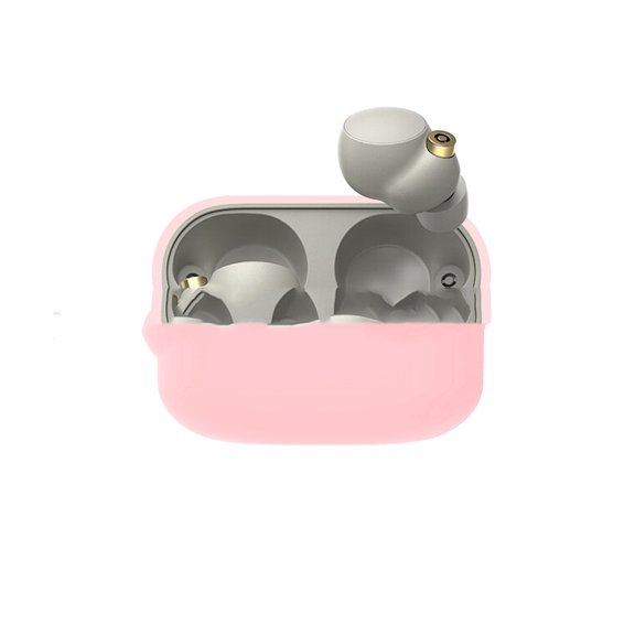 Compatible with Apple, Suitable For WF-1000XM4 Bluetooth Headset Protective Cover Silicone Shell Charging Warehouse Storage Bag