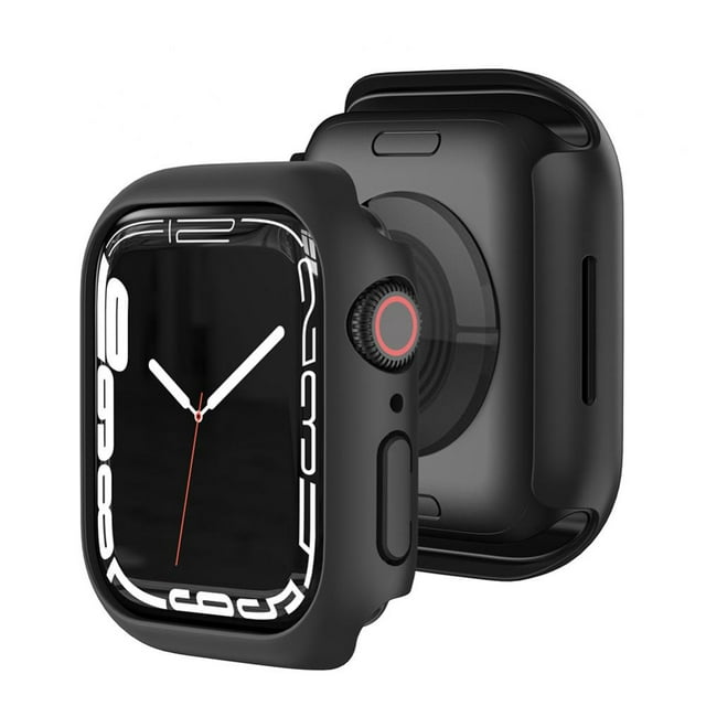 Compatible with Apple Watch Case 45mm iWatch Series 7 ,Slim Protective Cover, Lightweight and Shock Absorbent