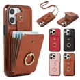 thumbnail image 1 of Compatible with Apple series models, lanyard, phone case, card holder style, 1 of 5