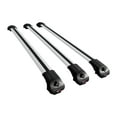 thumbnail image 1 of Compatible with Audi A6 (C6) Allroad 2006-2011 ACE-1 Car Roof Rack Cross Bar Grey Aluminium 3 Bars, 1 of 7