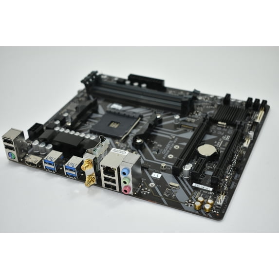 Compatible with B450M-DS3H-WIFI Replacement for B450M-DS3H-WIFI iBUYPOWER AMD B450 AM4 Gaming Desktop Motherboard No I/O Plate